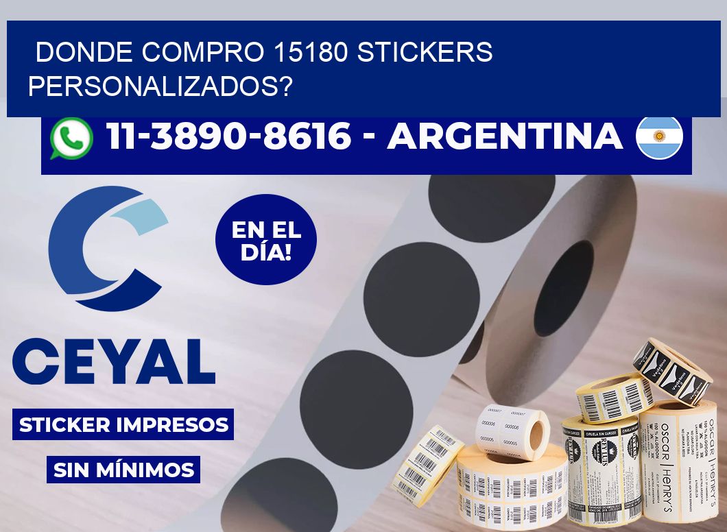 donde compro 15180 stickers personalizados?