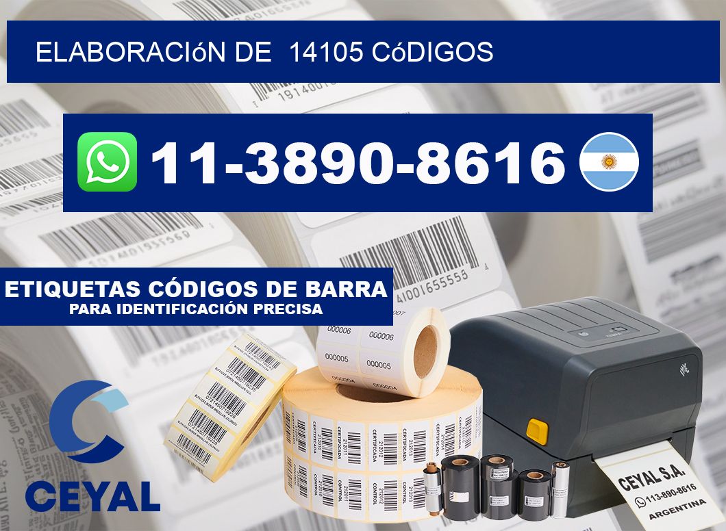 elaboración de  14105 códigos