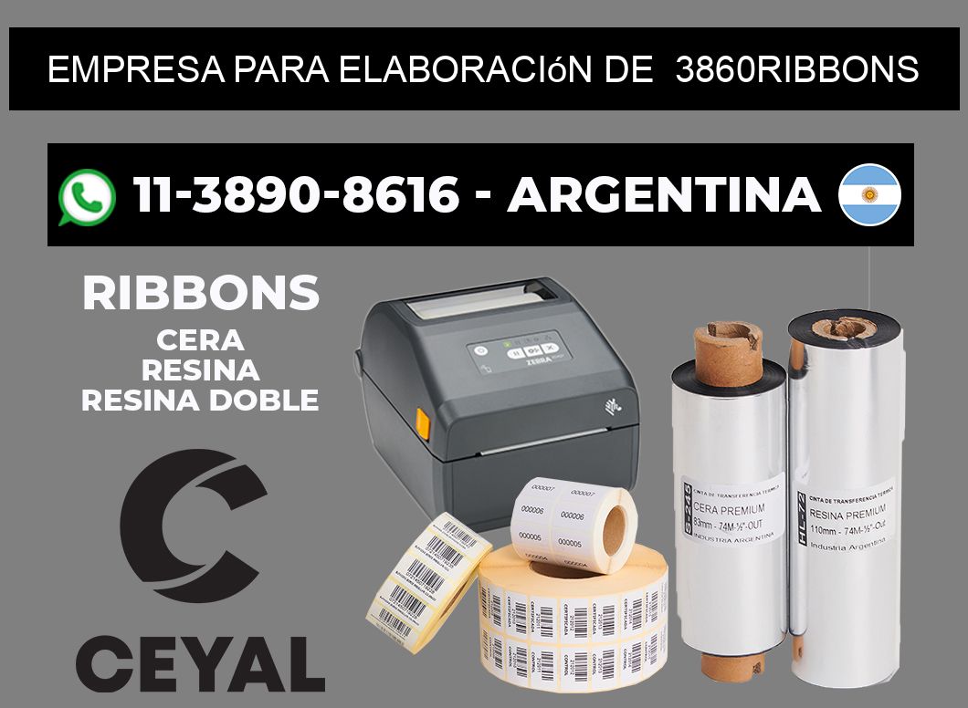 empresa para elaboración de  3860ribbons
