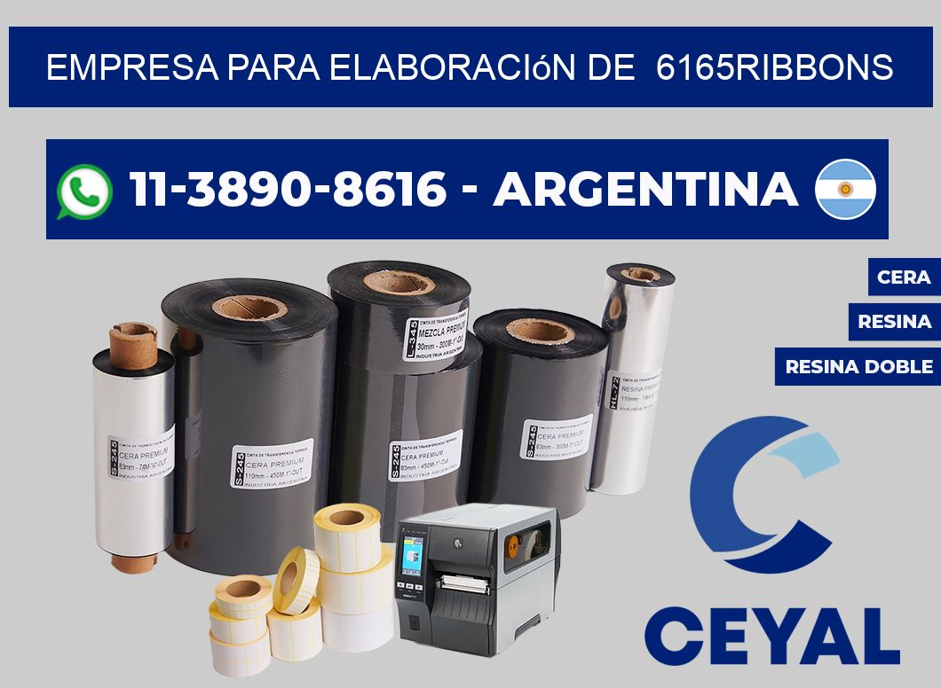 empresa para elaboración de  6165ribbons