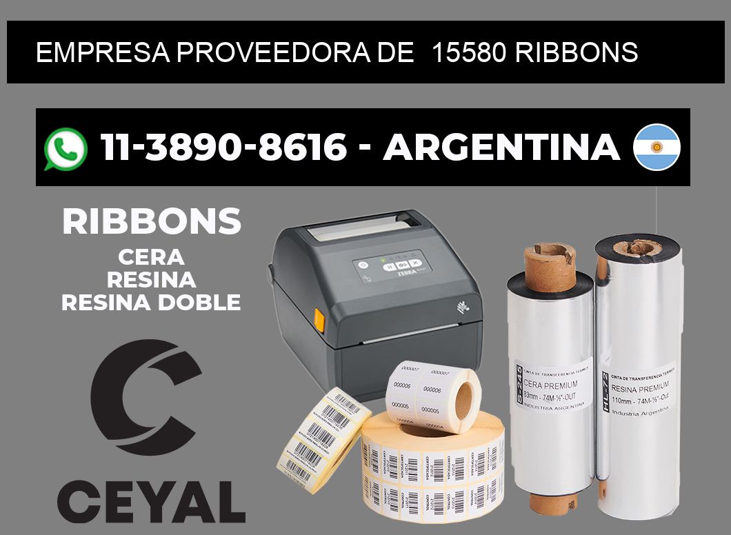 empresa proveedora de 15580 ribbons