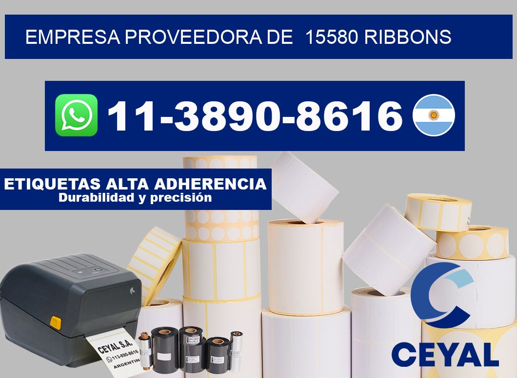 empresa proveedora de  15580 ribbons