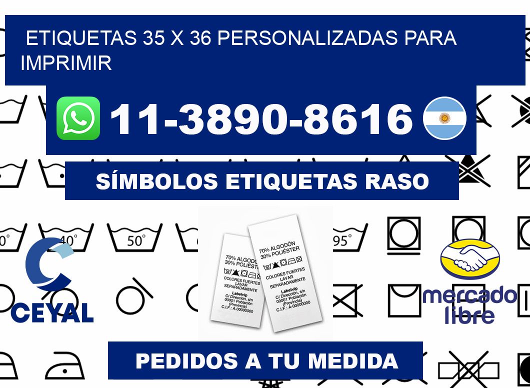 etiquetas 35 x 36 personalizadas para imprimir
