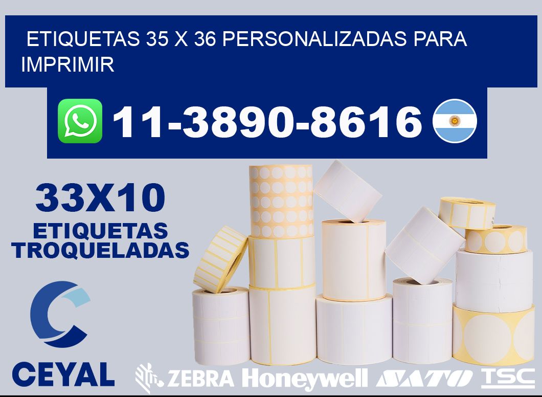 etiquetas 35 x 36 personalizadas para imprimir