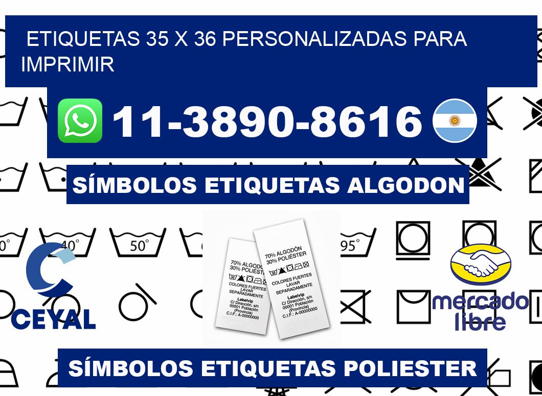 etiquetas 35 x 36 personalizadas para imprimir