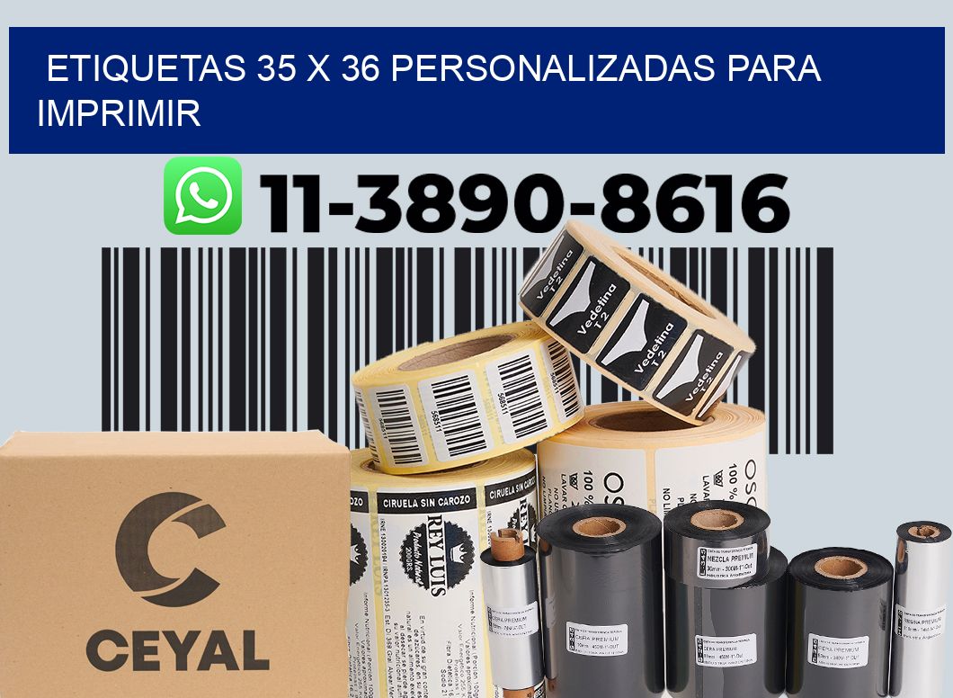 etiquetas 35 x 36 personalizadas para imprimir