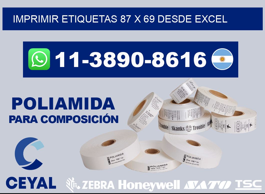 imprimir etiquetas 87 x 69 desde excel