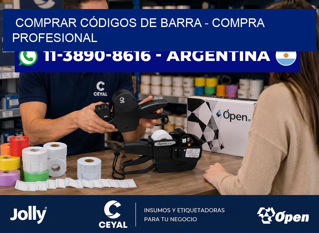COMPRAR CÓDIGOS DE BARRA - Compra profesional