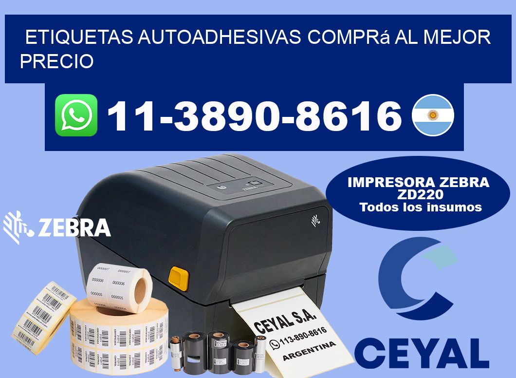 ETIQUETAS AUTOADHESIVAS Comprá al mejor precio