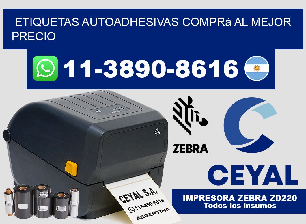 ETIQUETAS AUTOADHESIVAS Comprá al mejor precio