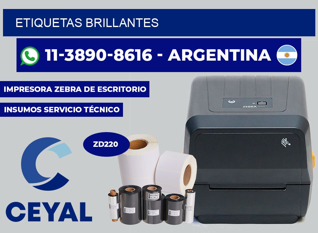 ETIQUETAS brillantes