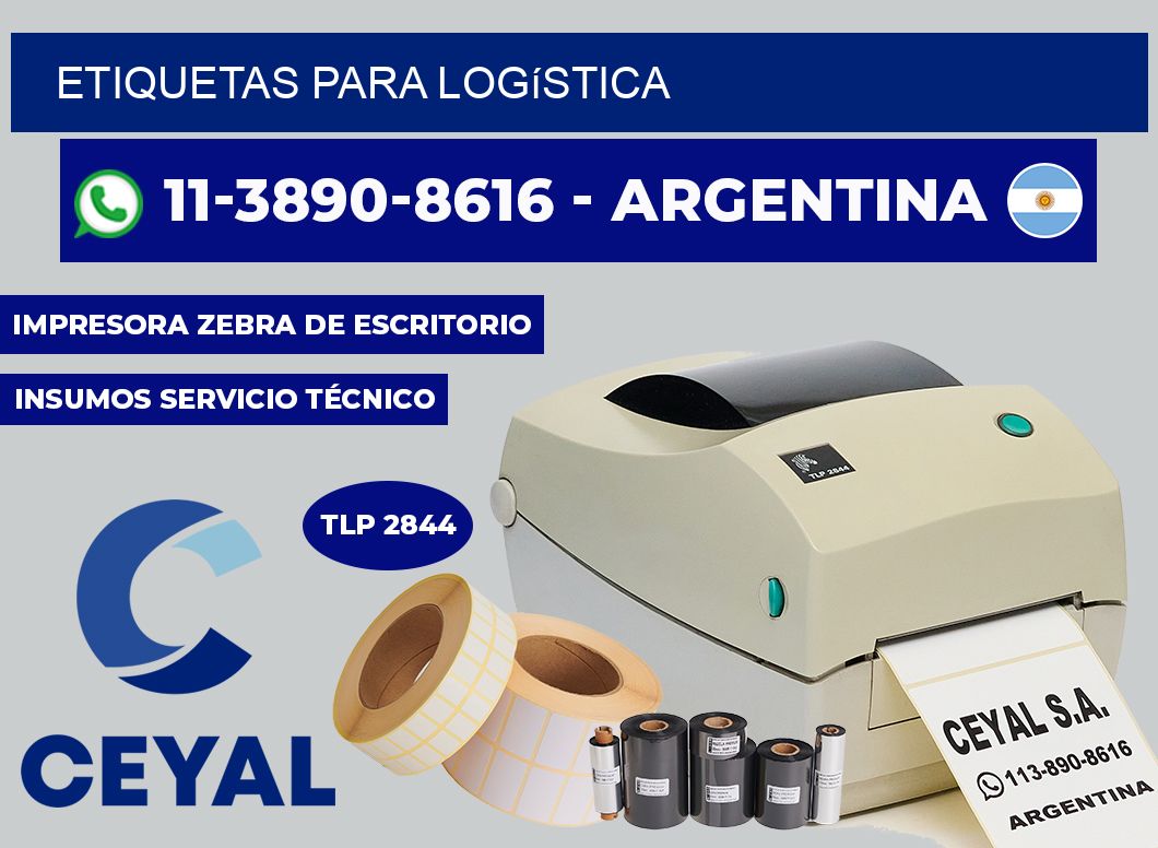 ETIQUETAS para logística
