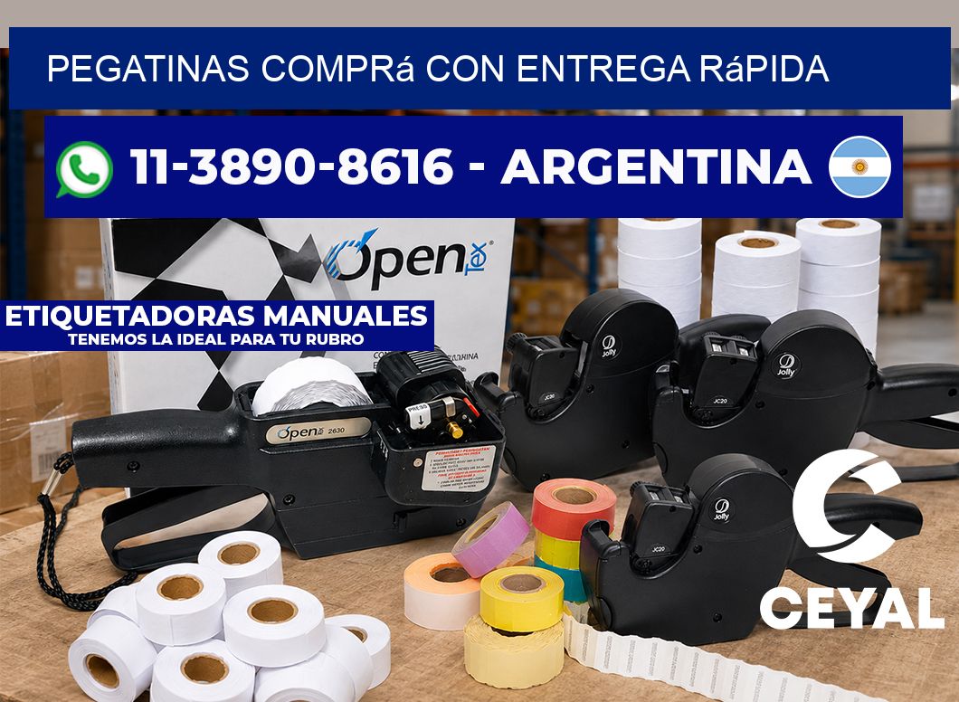 PEGATINAS Comprá con entrega rápida