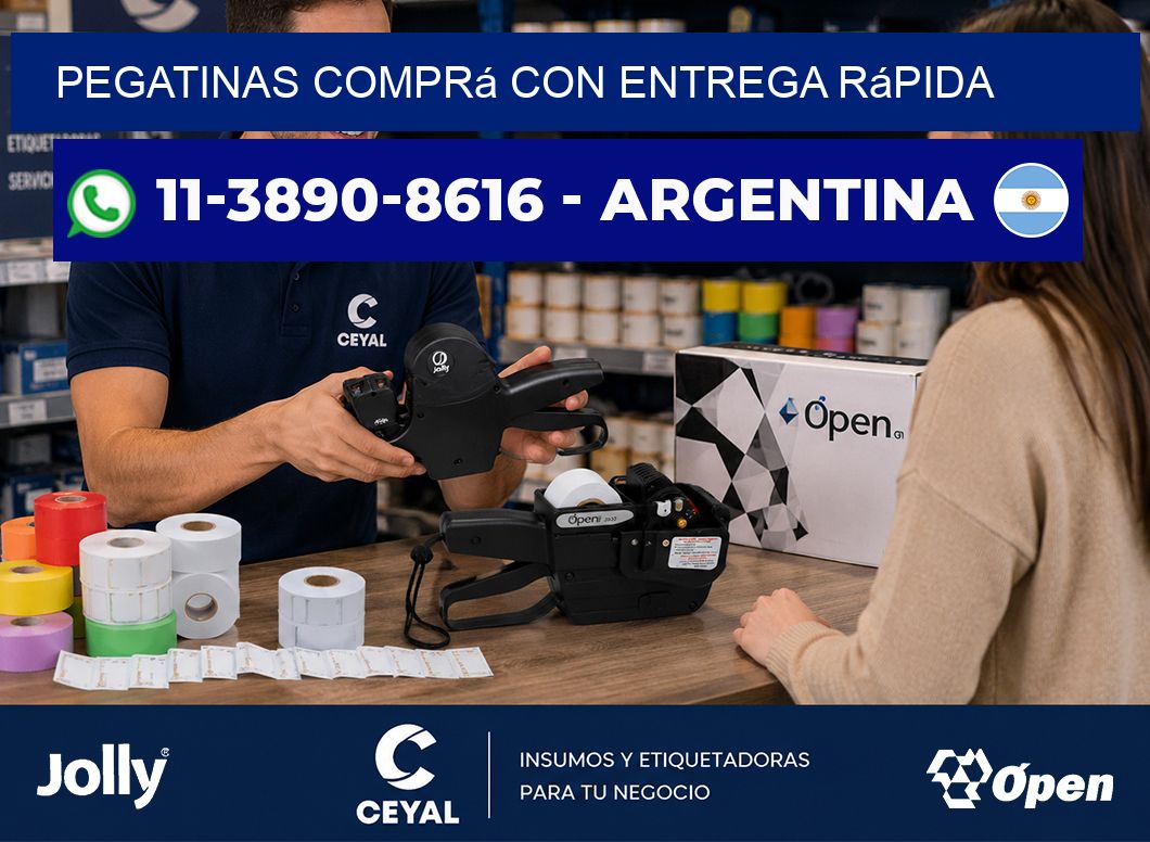 PEGATINAS Comprá con entrega rápida