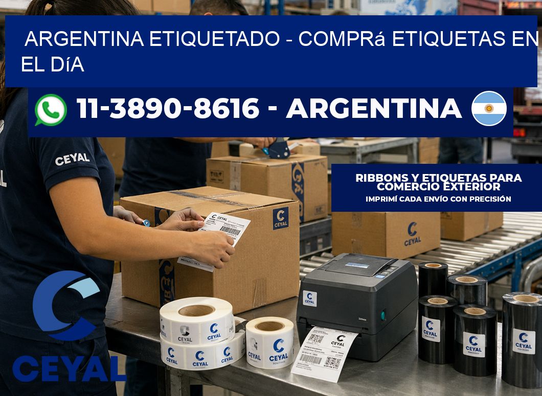 ARGENTINA ETIQUETADO - Comprá etiquetas en el día