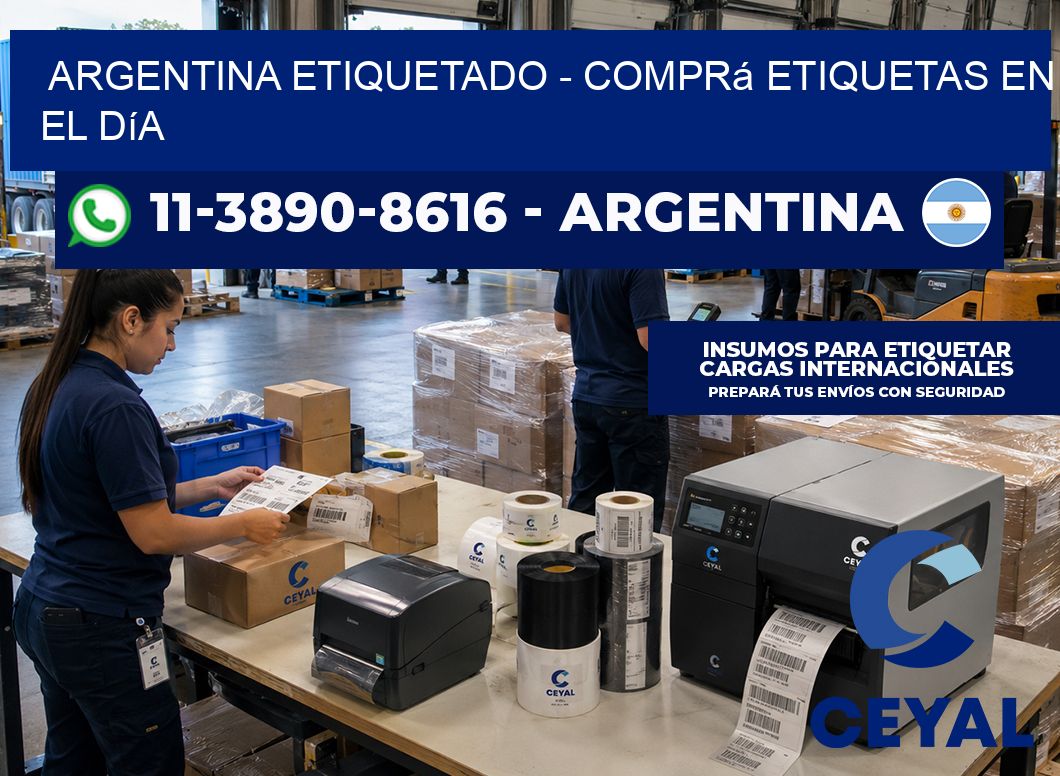 ARGENTINA ETIQUETADO - Comprá etiquetas en el día