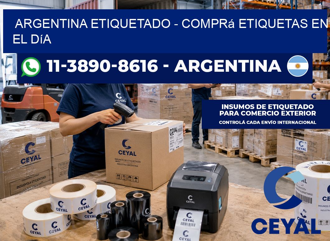 ARGENTINA ETIQUETADO - Comprá etiquetas en el día