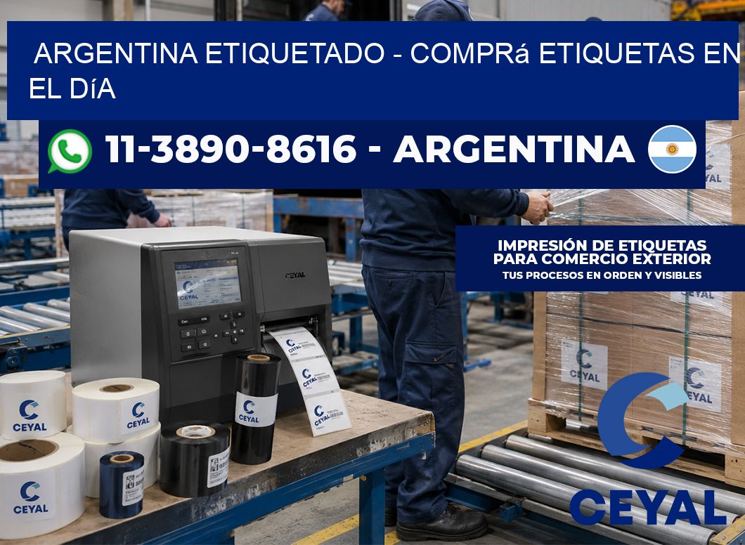 ARGENTINA ETIQUETADO - Comprá etiquetas en el día