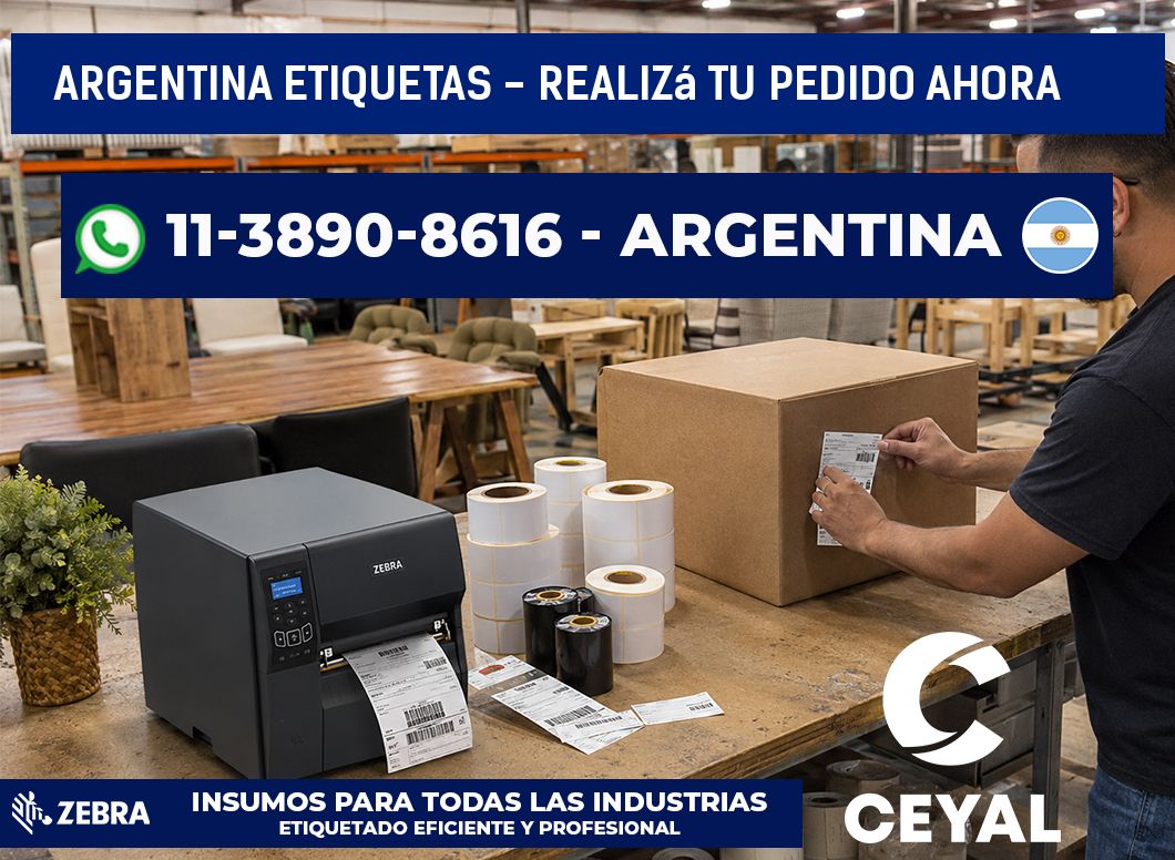 ARGENTINA ETIQUETAS - Realizá tu pedido ahora