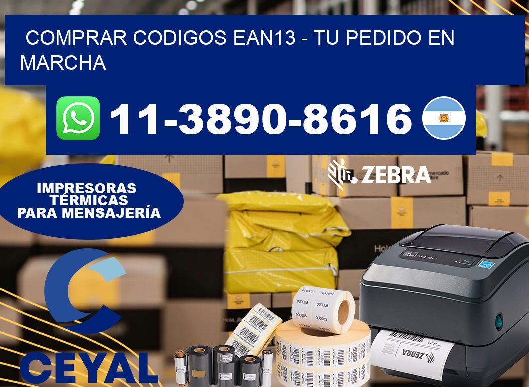 COMPRAR CODIGOS EAN13 – Tu pedido en marcha