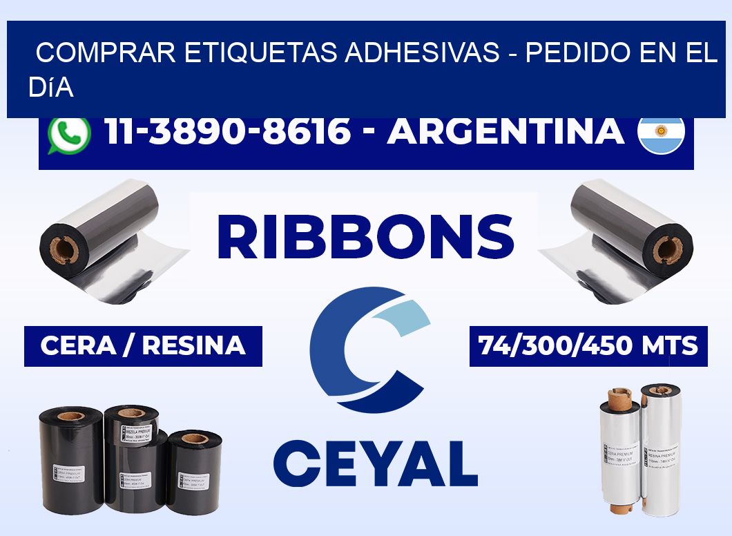 COMPRAR ETIQUETAS ADHESIVAS - Pedido en el día