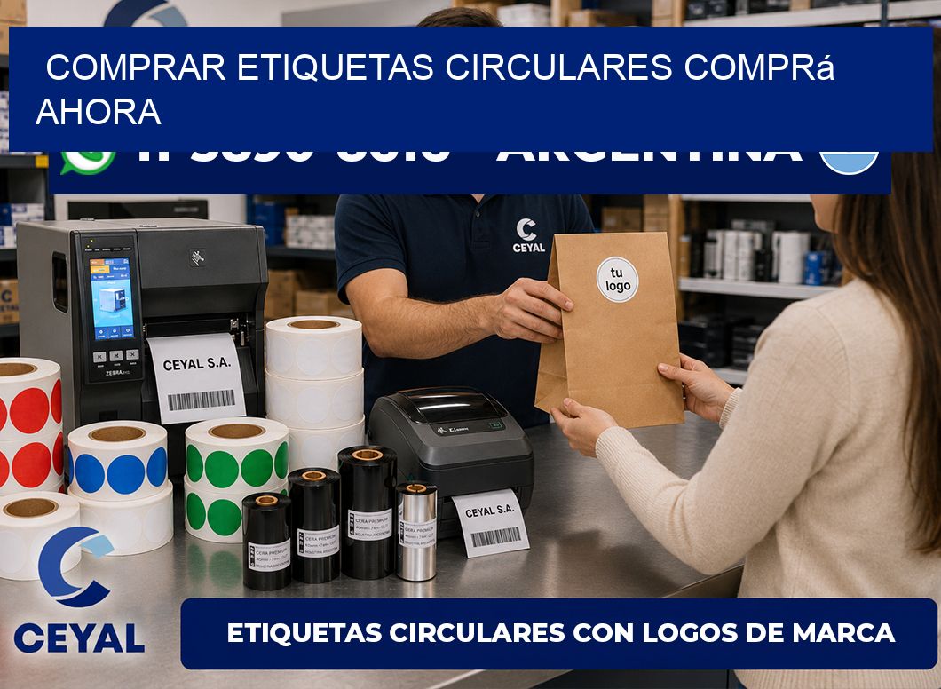 COMPRAR ETIQUETAS CIRCULARES Comprá ahora