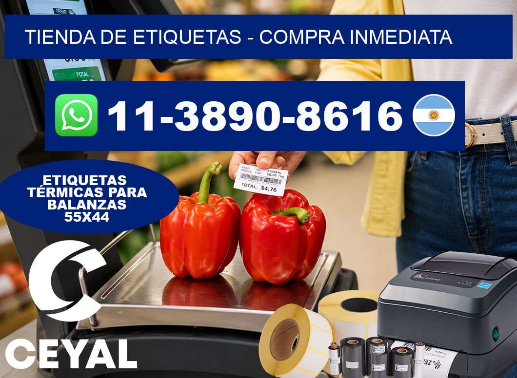 TIENDA DE ETIQUETAS - Compra inmediata