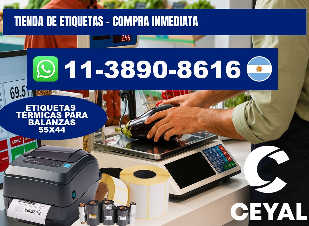 TIENDA DE ETIQUETAS - Compra inmediata