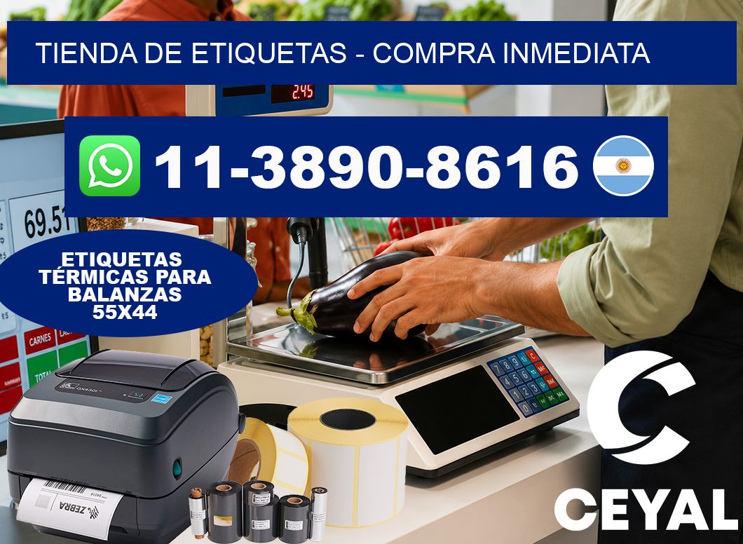TIENDA DE ETIQUETAS – Compra inmediata
