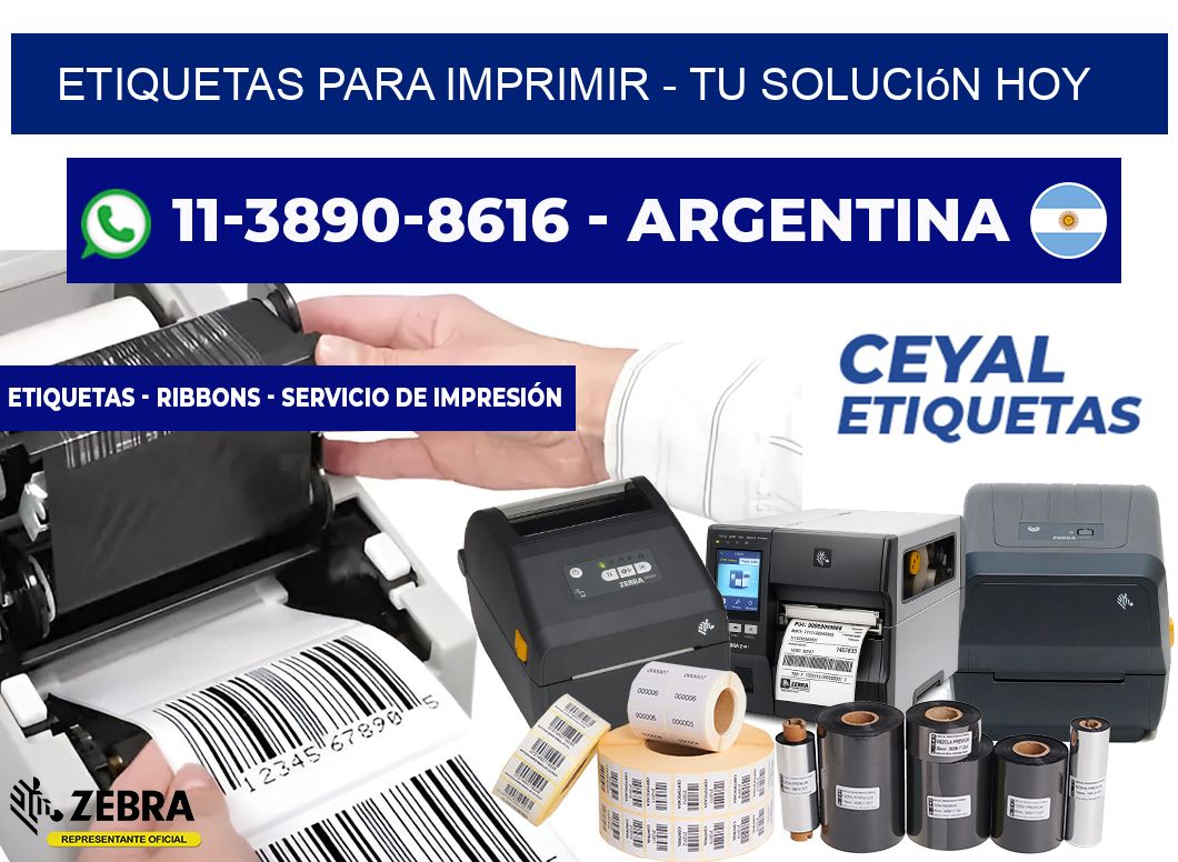 ETIQUETAS PARA IMPRIMIR - Tu solución hoy