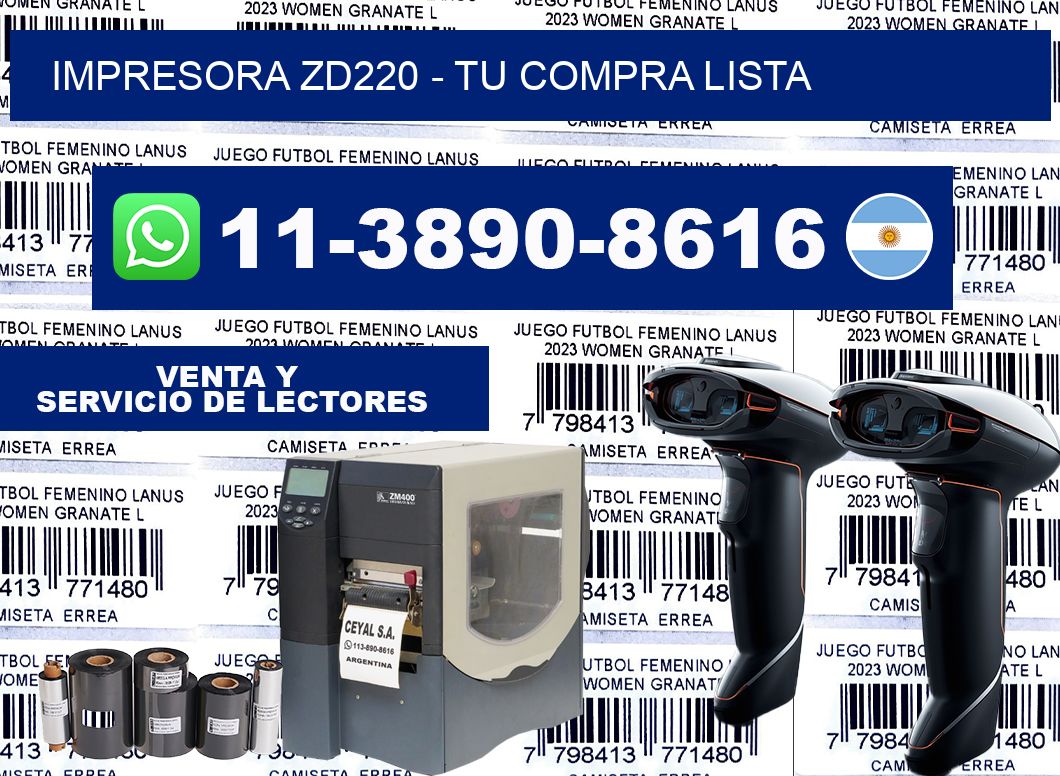IMPRESORA ZD220 - Tu compra lista