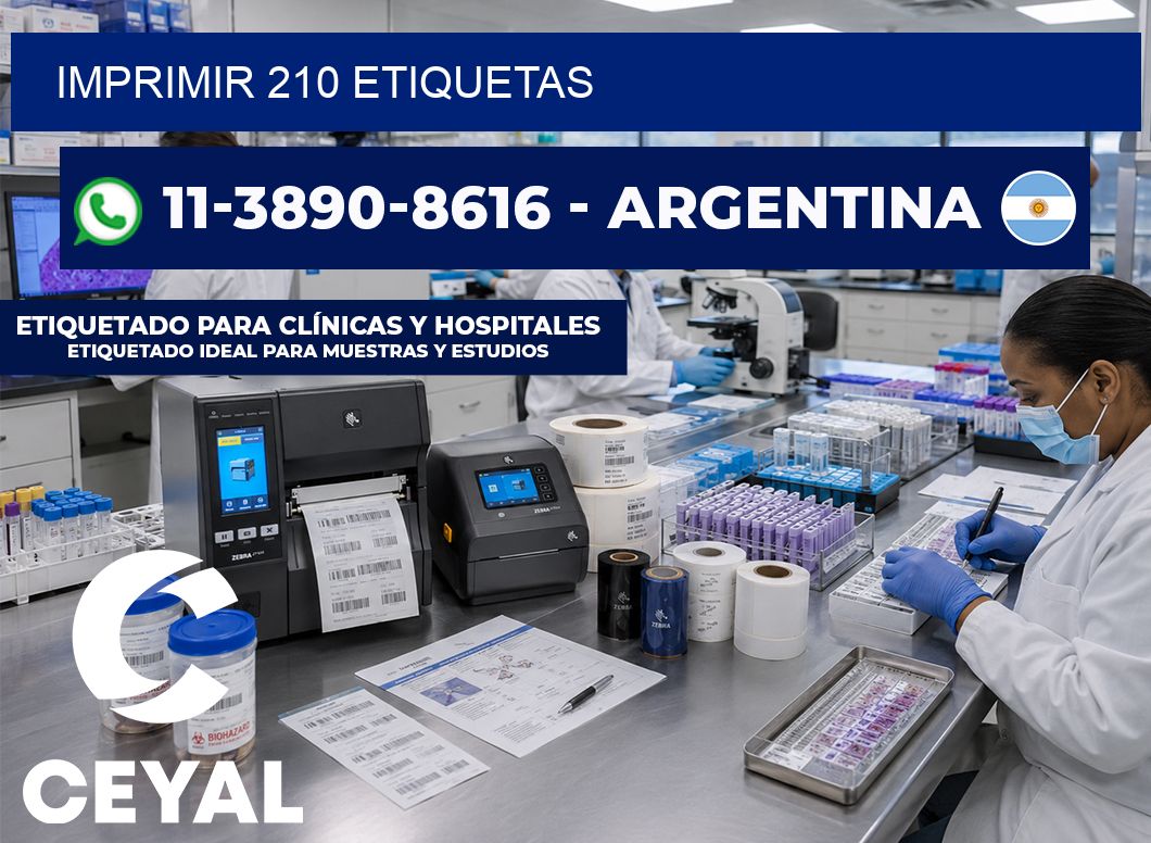 IMPRIMIR 210 ETIQUETAS