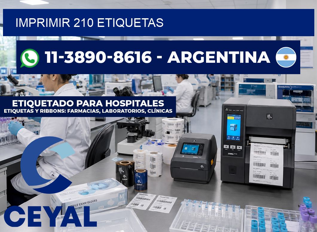IMPRIMIR 210 ETIQUETAS