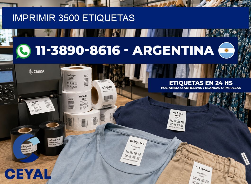 IMPRIMIR 3500 ETIQUETAS