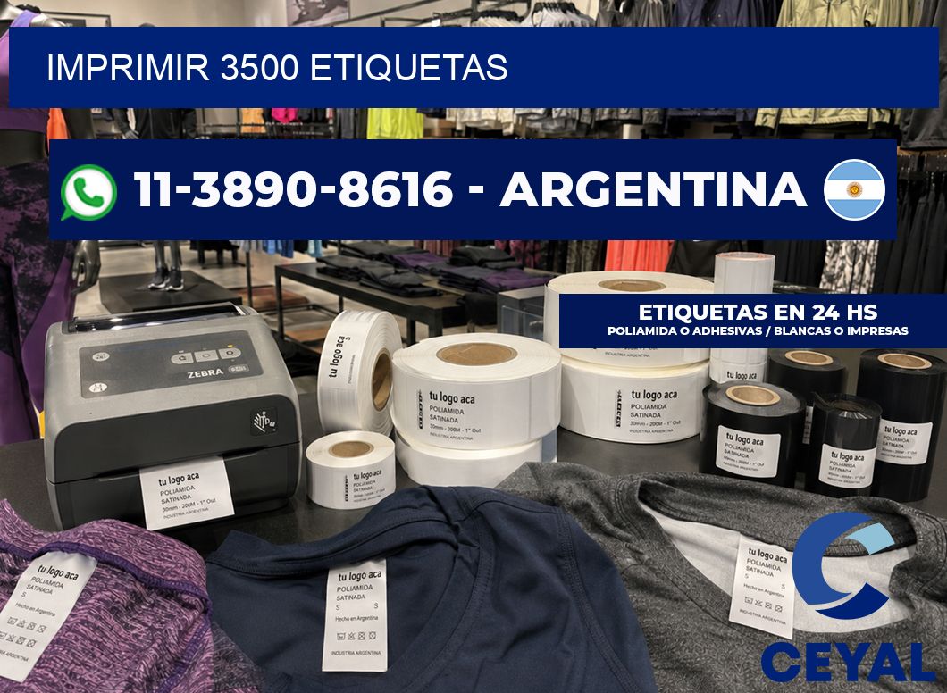 IMPRIMIR 3500 ETIQUETAS