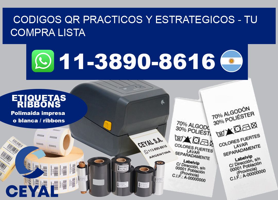 CODIGOS QR PRACTICOS Y ESTRATEGICOS - Tu compra lista