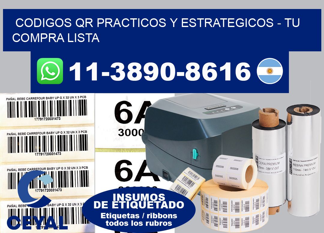 CODIGOS QR PRACTICOS Y ESTRATEGICOS - Tu compra lista