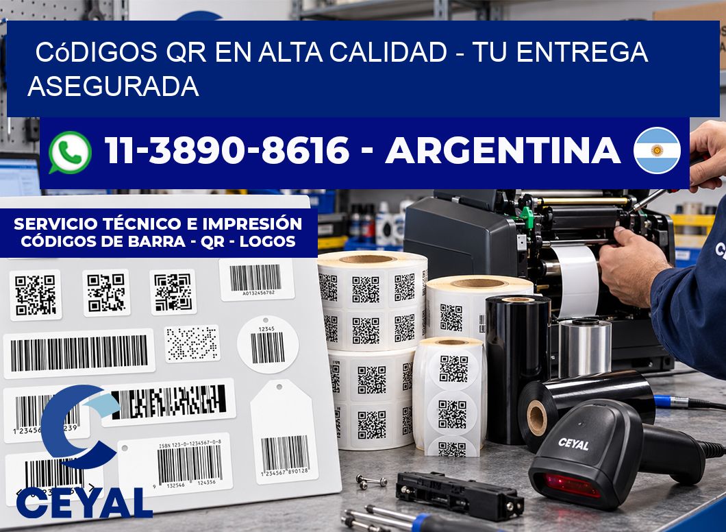 Códigos QR en Alta Calidad – Tu entrega asegurada
