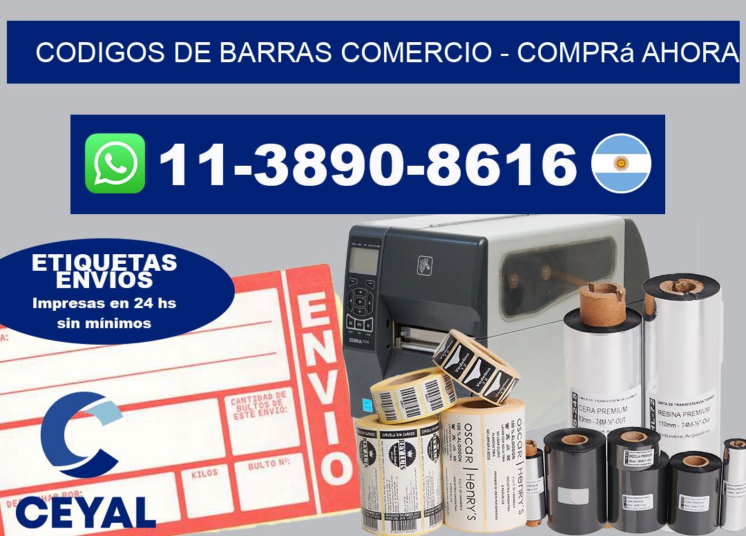 Codigos de barras comercio – Comprá ahora