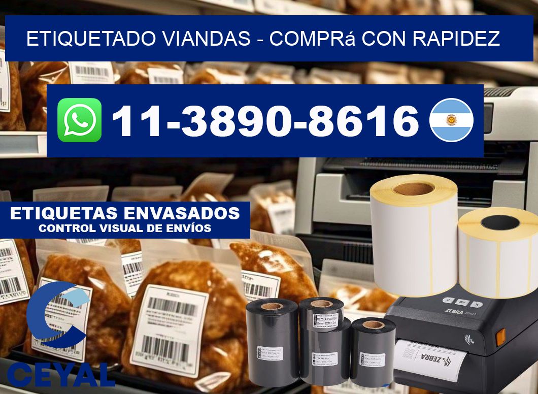 Etiquetado viandas - Comprá con rapidez