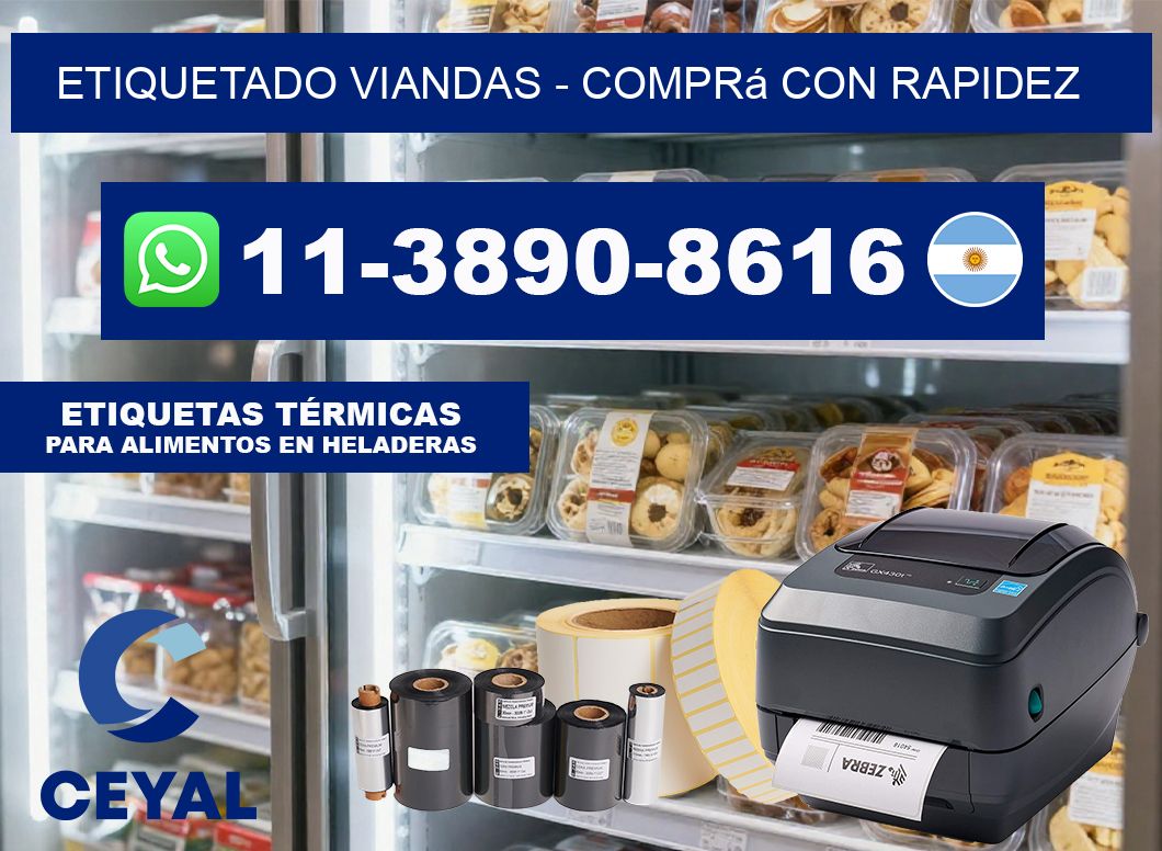 Etiquetado viandas – Comprá con rapidez
