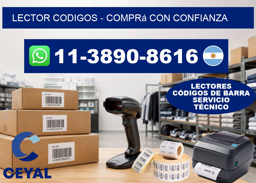 LECTOR CODIGOS - Comprá con confianza
