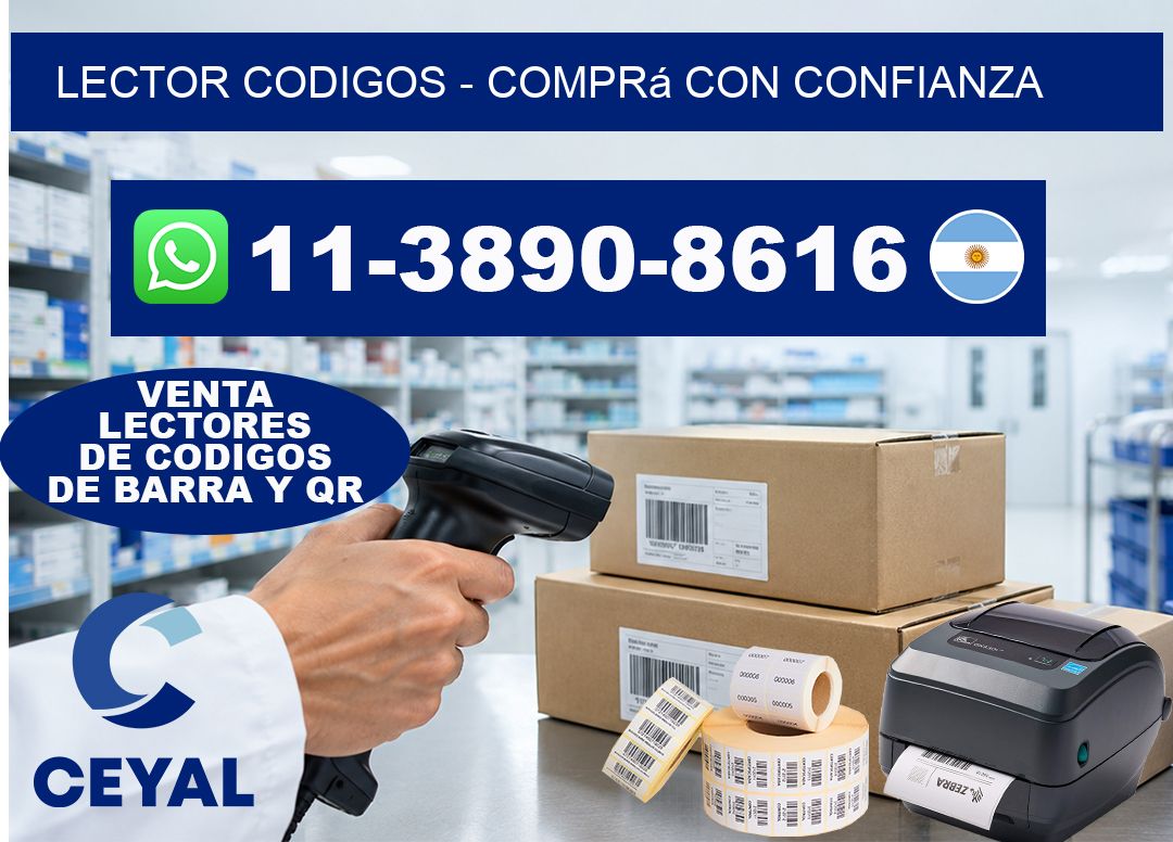 LECTOR CODIGOS - Comprá con confianza
