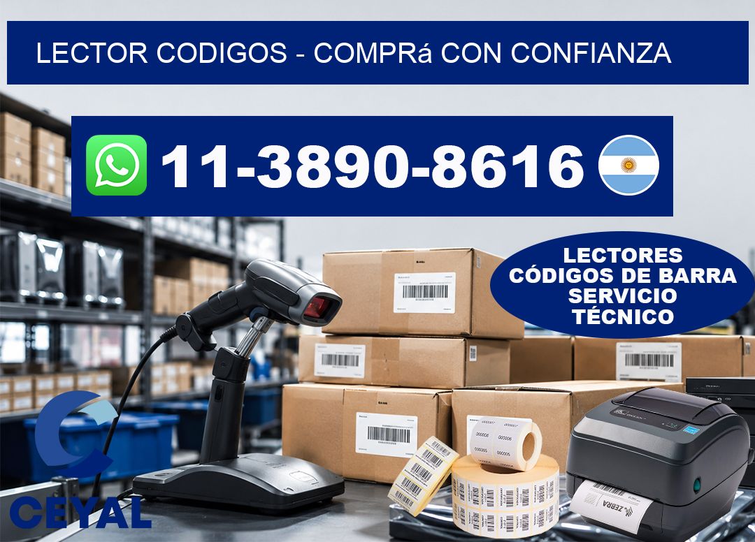 LECTOR CODIGOS - Comprá con confianza