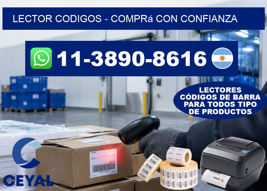 LECTOR CODIGOS - Comprá con confianza