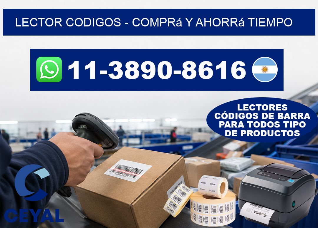 LECTOR CODIGOS - Comprá y ahorrá tiempo