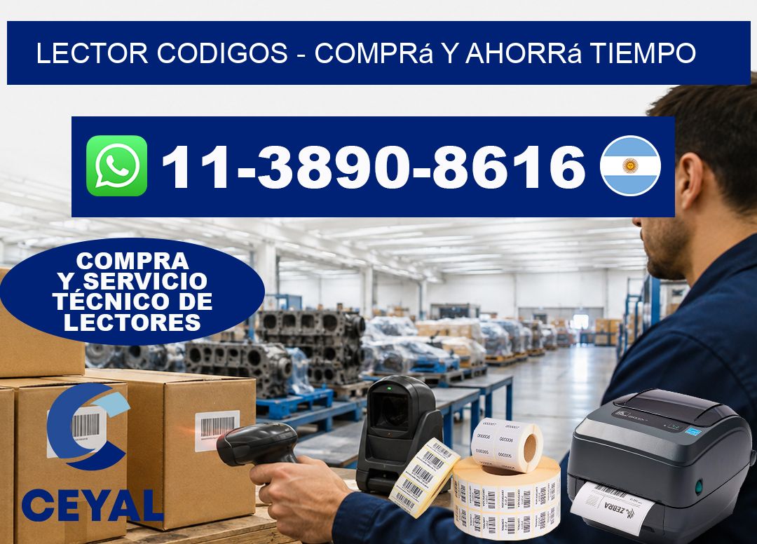 LECTOR CODIGOS - Comprá y ahorrá tiempo