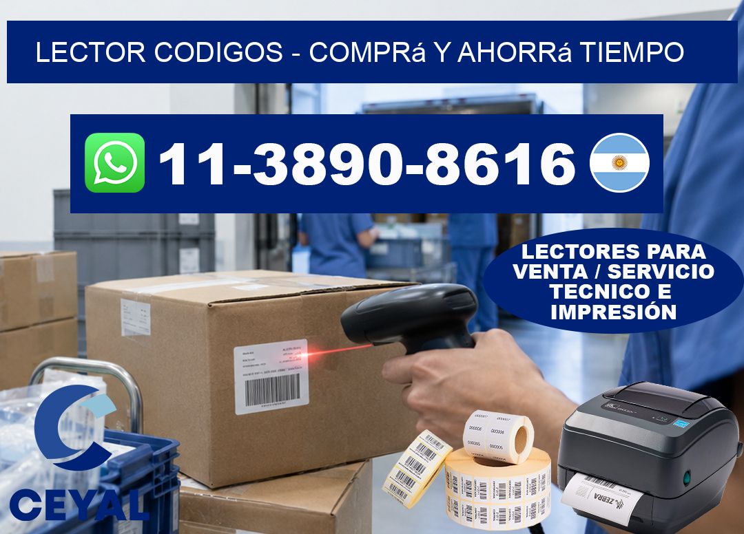 LECTOR CODIGOS – Comprá y ahorrá tiempo