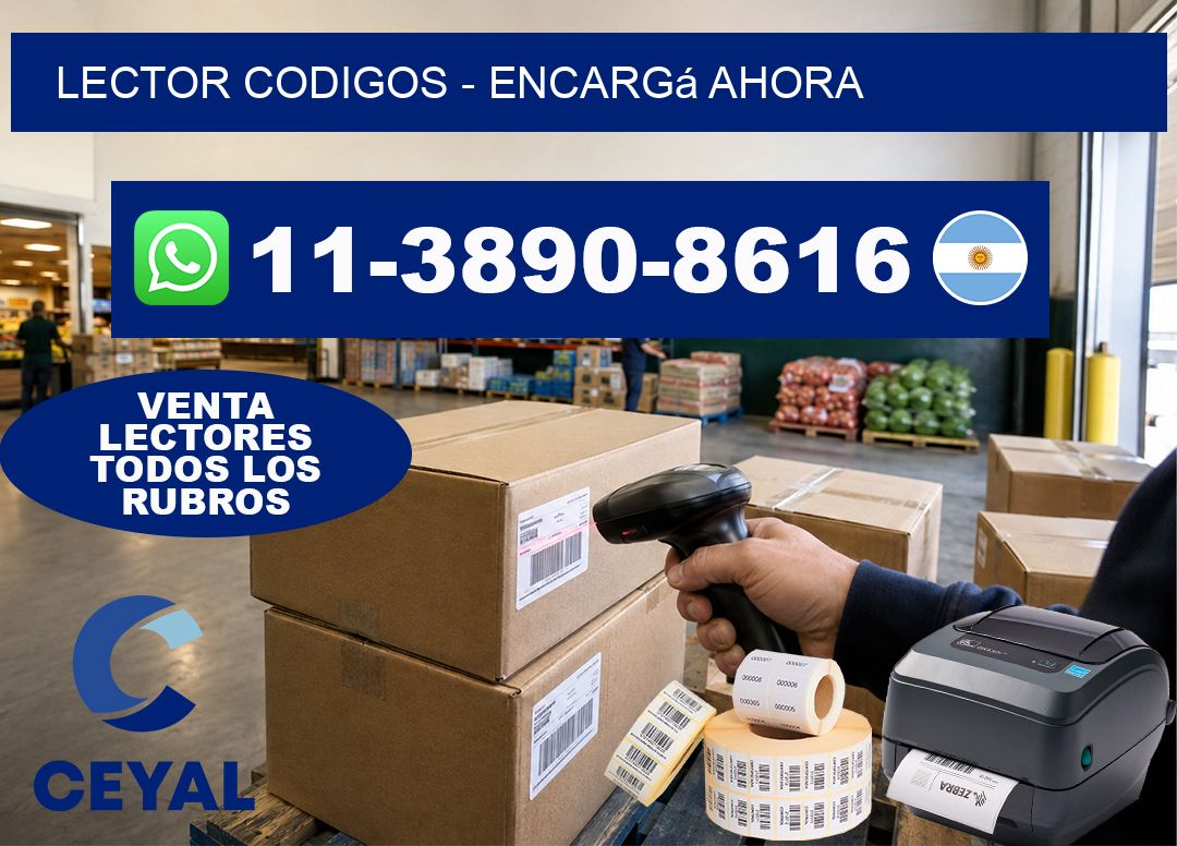 LECTOR CODIGOS - Encargá ahora
