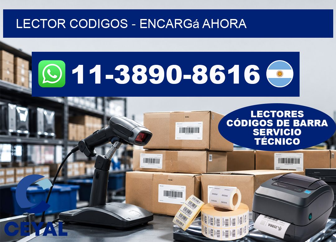 LECTOR CODIGOS – Encargá ahora